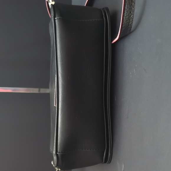 Steve Madden Women's Black Studded Leather Satchel/Crossbody Bag. - Picture 8 of 13